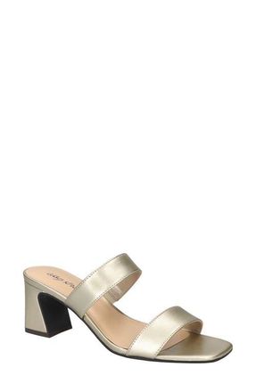 Easy Street Clovelle Slide Sandal in Champagne at Nordstrom, Size 8.5