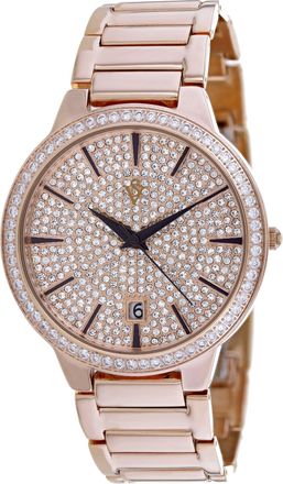 Christian Van Sant Womens Alessia Rose Gold Dial Watch