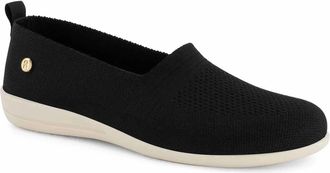 Andrea Womens Classic Loafer In Black
