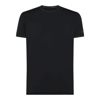 Roberto Ricci Design T-Shirts, male, Black, Size: 2XL Oxford Gdy Shirty