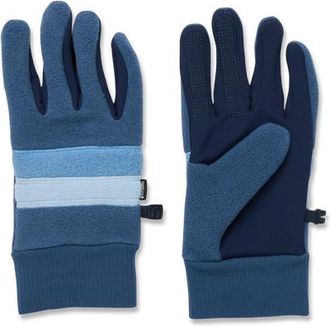 Cotopaxi Teca Fleece Gloves in Deep Sea at Nordstrom, Size Xx-Large