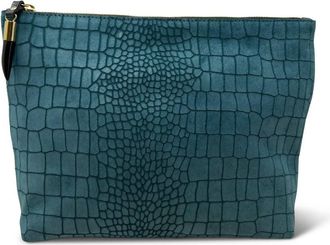 Kempton & Co. Medium Pouch In Balsam Green