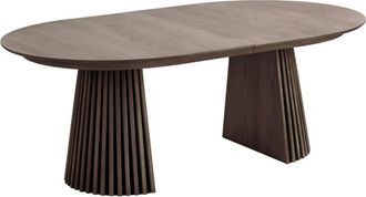 Moloo Mesa de comedor de 200 a 300 cm marr&oacute;n oscuro