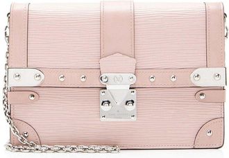 Louis Vuitton Pink Epi Leather Trunk Chain Wallet (Authentic Pre-Loved)