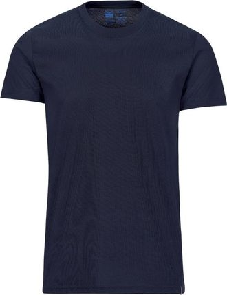 Trigema T-Shirt TRIGEMA TRIGEMA Slim Fit T-Shirt aus DELUXE Baumwolle, Damen, Gr. M, blau (navy), 100% Baumwolle, Basic, Shirts T-Shirt
