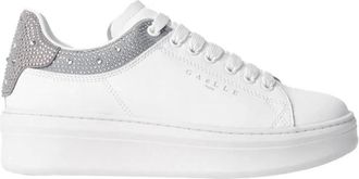 Ga&euml;lle Paris Zilveren Modieuze Sneakers Stijlvol en Elegant - Dames - Sneakers - Wit - 36 EU - Schoenen