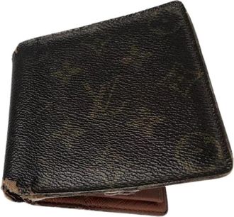 Louis Vuitton Pre-owned Vintage Monogram Portemonnee - Dames - Vintage Accessoires - Bruin - ONE Size - Vintage