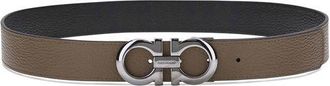 Ferragamo Mens Brown Calf Leather Bos Taurus Regular Belt