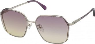 Zadig&Voltaire Womens SZV369-580SN9 SZV369 58 580SN9 Sunglasses - Gold - One Size