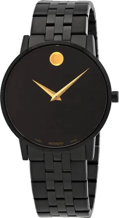 Movado Museum Classic Quartz Black Dial Mens Watch 0607626