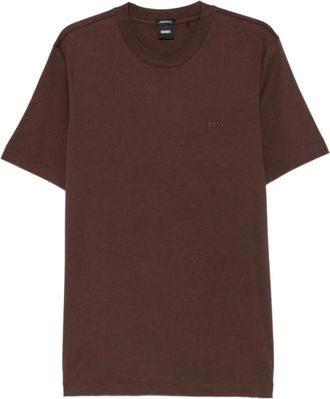 HUGO BOSS Thompson 209 T-Shirt - - Tops - Uomo - Marrone - S