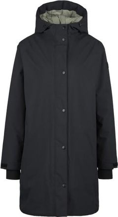 Stoic MountainWool MMXX.UppsalaSt. II Coat Parka f&uuml;r Damen | schwarz