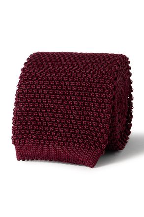 Brunello Cucinelli 6cm Knitted Silk Tie