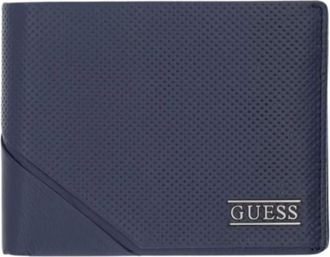 Guess Accessoires, Heren, Blauw, ONE Size, Boston Wallet