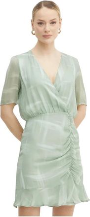 A|X Armani Exchange Dames, Jurken, Groen, Maat: 3XS Viscose