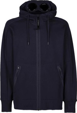 C.P. Company C.p. Company, Heren, Sweatshirts & Hoodies, Blauw, Maat: 2XL Katoen