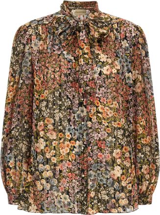 Valentino Garavani Multicolor Silk Womens Blouse