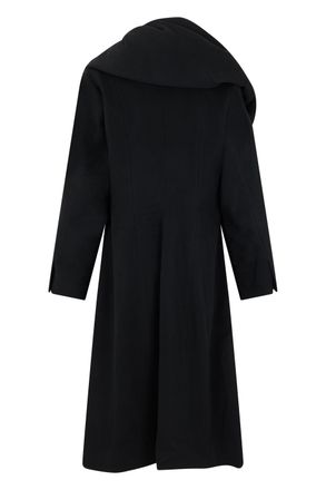 Vivienne Westwood Wool Blend Asymmetric Coat - Black