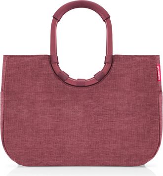 Reisenthel Einkaufskorb REISENTHEL Loopshopper L, Damen, bordeaux, Polyester, Einkaufsk&ouml;rbe Einkaufskorb