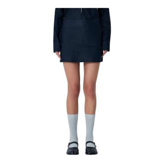 Our Legacy Short Skirts, female, Black, Size: XS Night Mini Skirt