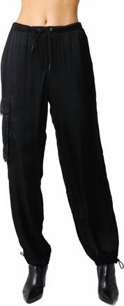 Olivaceous Dress Me Up Cargo Pants In Black