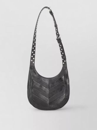 Valentino Garavani shoulder bag chevron pattern gold tone hardware