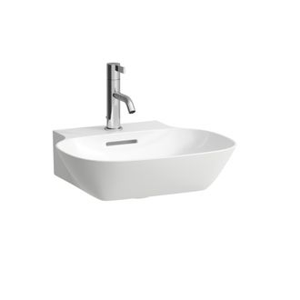 Laufen Laufen - Ino Lavabo Con Enjuague Manual, 1 Agujero Para Grifo, Con