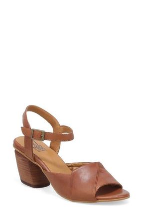 Miz Mooz Attie Ankle Strap Sandal in Brandy at Nordstrom, Size 10.5-11Us