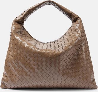 Bottega Veneta Hop Large Intrecciato leather shoulder bag