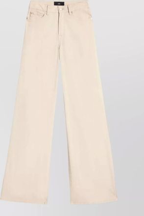 7 For All Mankind lotta high rise wide leg denim trousers