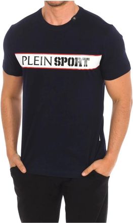 Plein Sport Hombre, Camisetas, Azul, Talla: S