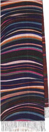 Paul Smith Cashmere Blend Swirl Scarf