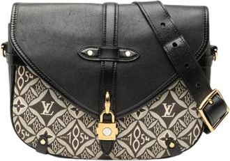 Louis Vuitton Pre-owned Cross Body Bags, female, Black, Size: ONE SIZE Pre-owned Neo Saumur MM