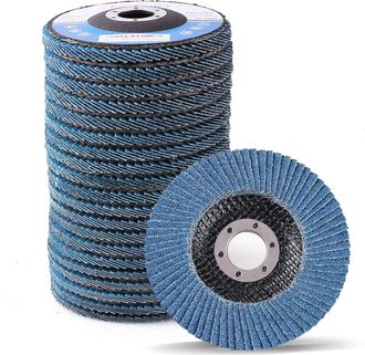 OEM Discos De L&aacute;minas De 4 1/2 Para Amoladora Angular, 20 Unidades, Disco De Lijado De Grano 60, Muelas Abrasivas De 4,5 X 7/8, Herramientas De Soldadura,