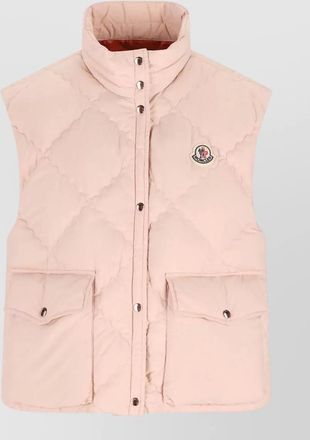 Moncler down padded cropped vest