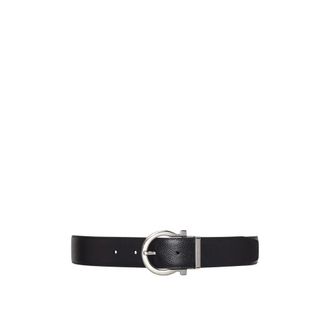 Ferragamo Belts, male, Black, Size: 115 CM Reversible and Adjustable Gancini Belt