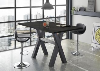 Mäusbacher Bartisch Gestell in X-Form (Breite 120, 140 oder 160 cm)