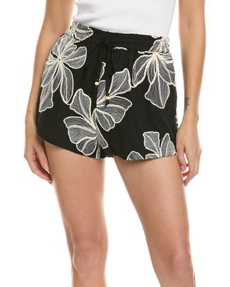 Allison Kendra Linen-Blend Short