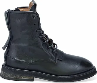 A.S.98 Womens Chevy Combat Boot In Black