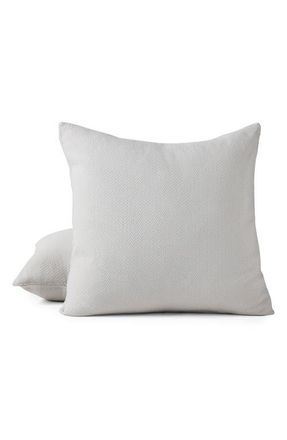 Coyuchi Classic Organic Cotton Euro Pillow Sham in Cloud Gray at Nordstrom