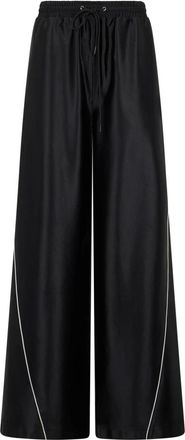 Philipp Plein Broeken, Dames, Zwart, S, Joggingbroek