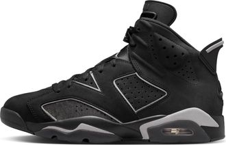 Nike Jordan Mens Air Jordan 6 Cap and Gown Basketball Shoes in Black | IR2266-010