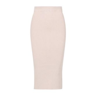 Kaos Midi Rok - Dames - Midirokken - Roze - S - Rokken