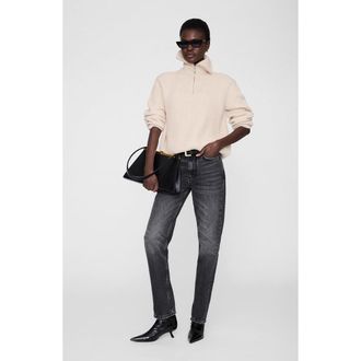 Anine Bing Sammy Sweater in Beige at Nordstrom, Size Medium