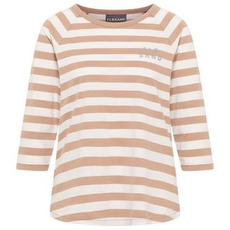 Elbsand Celin T-Shirt T-Shirt f&uuml;r Damen | beige/wei&szlig;