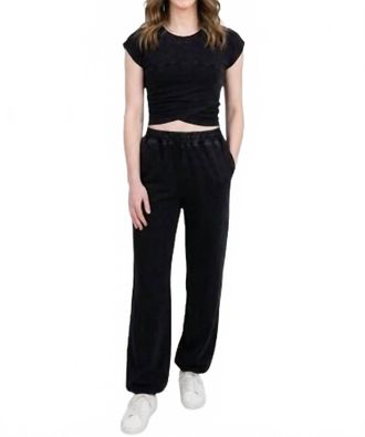 HYFVE Relaxed Two Piece Set In Black