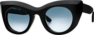 Thierry Lasry Climaxxxy 101 Womens Sunglasses Black Size 46