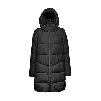 Geox Damiana Parka - Dames - Parka Jassen - Zwart - S - Katoen - Jassen
