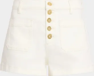 Ramy Brook Cindy Denim Mini Shorts
