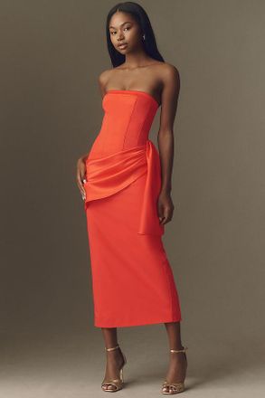 BHLDN Bustier Bombshell Maxi Dress
